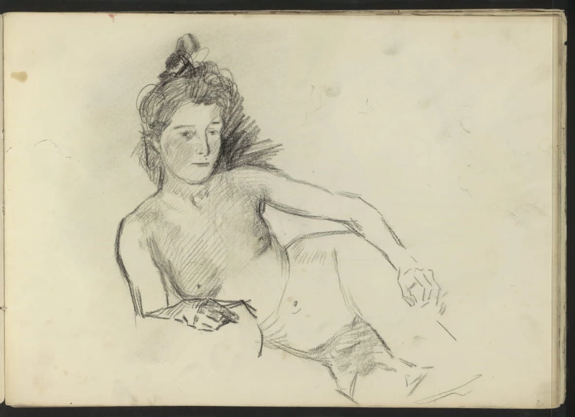 Isaac Israëls - Nudo femminile sdraiato, Rijks Museum, Amsterdam 1